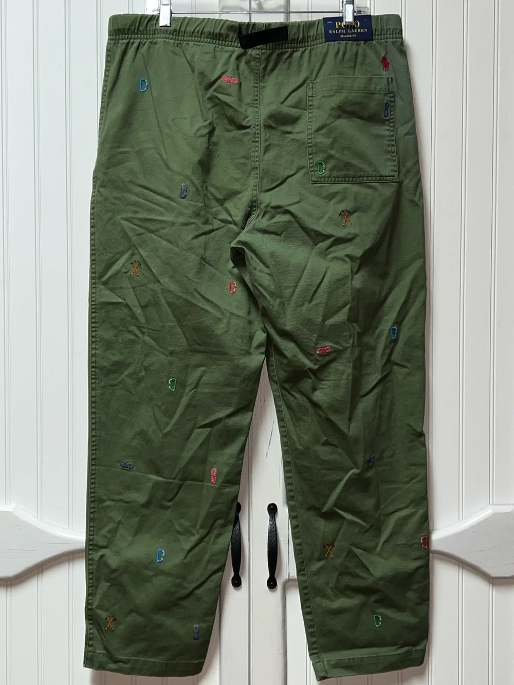 Ralph Lauren Polo Twill Climbing Hiking Pants L NWT
